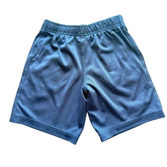 Nike Boys Athletic Play Pull on Elastic Waist Navy Gray Short Bundles Sz 7 # 249 - Picture 5 of 13